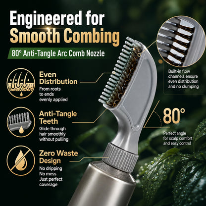 🔥Buy 1, Get 1 FREE, Comb-On Hair Color for Easy Gray Root Touch-Ups