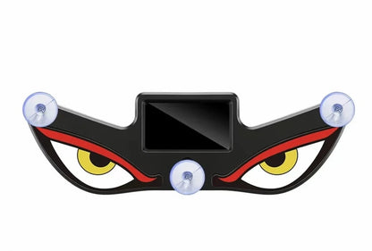Solar LED Devil Eye Light - Auto-On/Off Wireless Car Decoration
