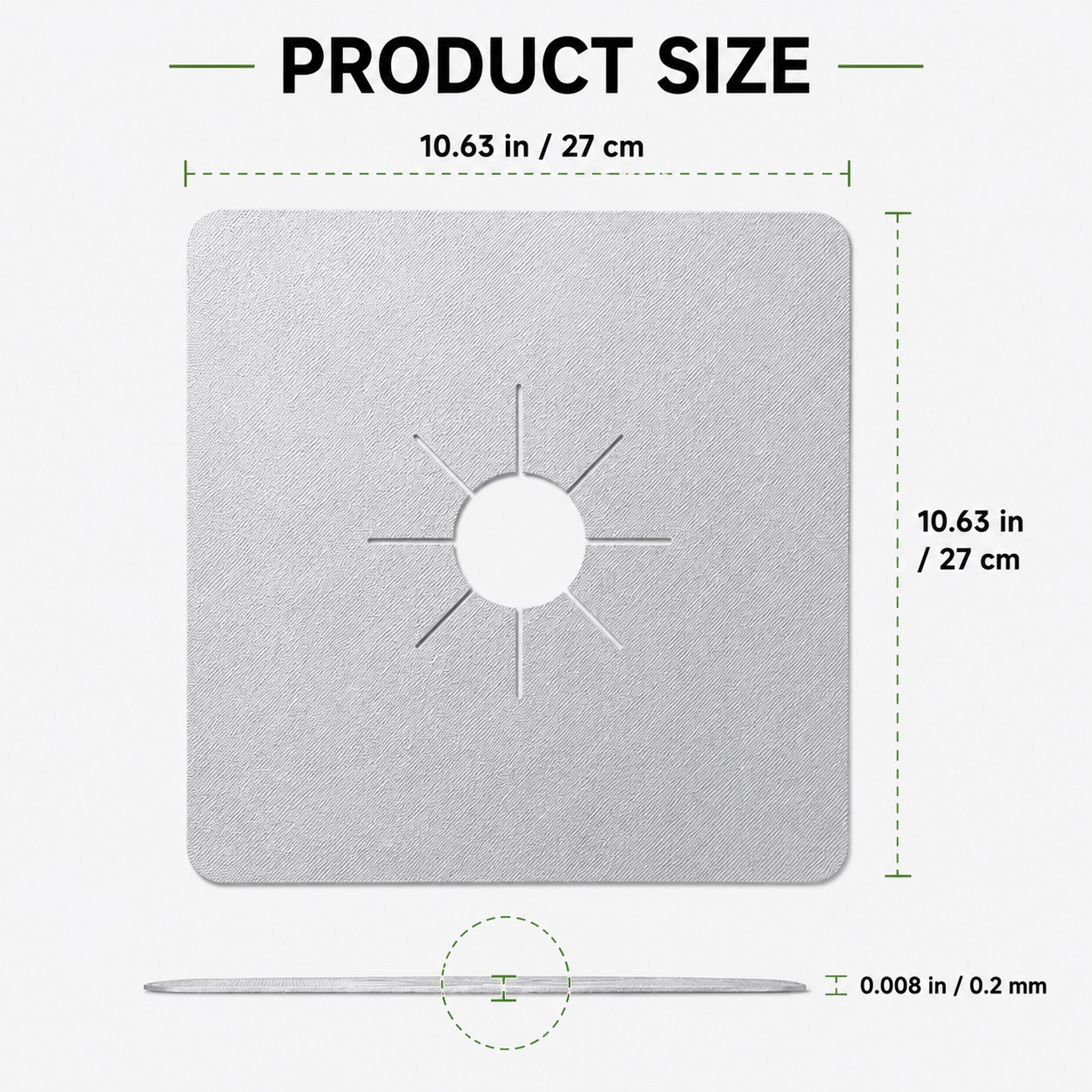 Gas Stove Burner Covers 4 Pack