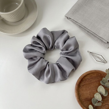 Premium French Style Satin Silk Scrunchie