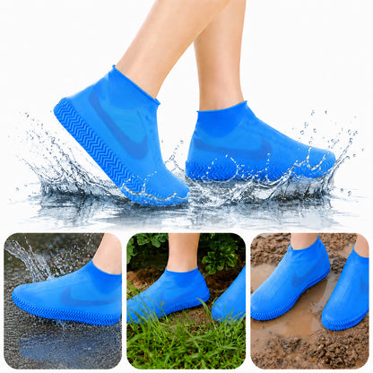 Pro-Grade Wear-Resistant Waterproof Shoe Covers (Reinforced Silicone)