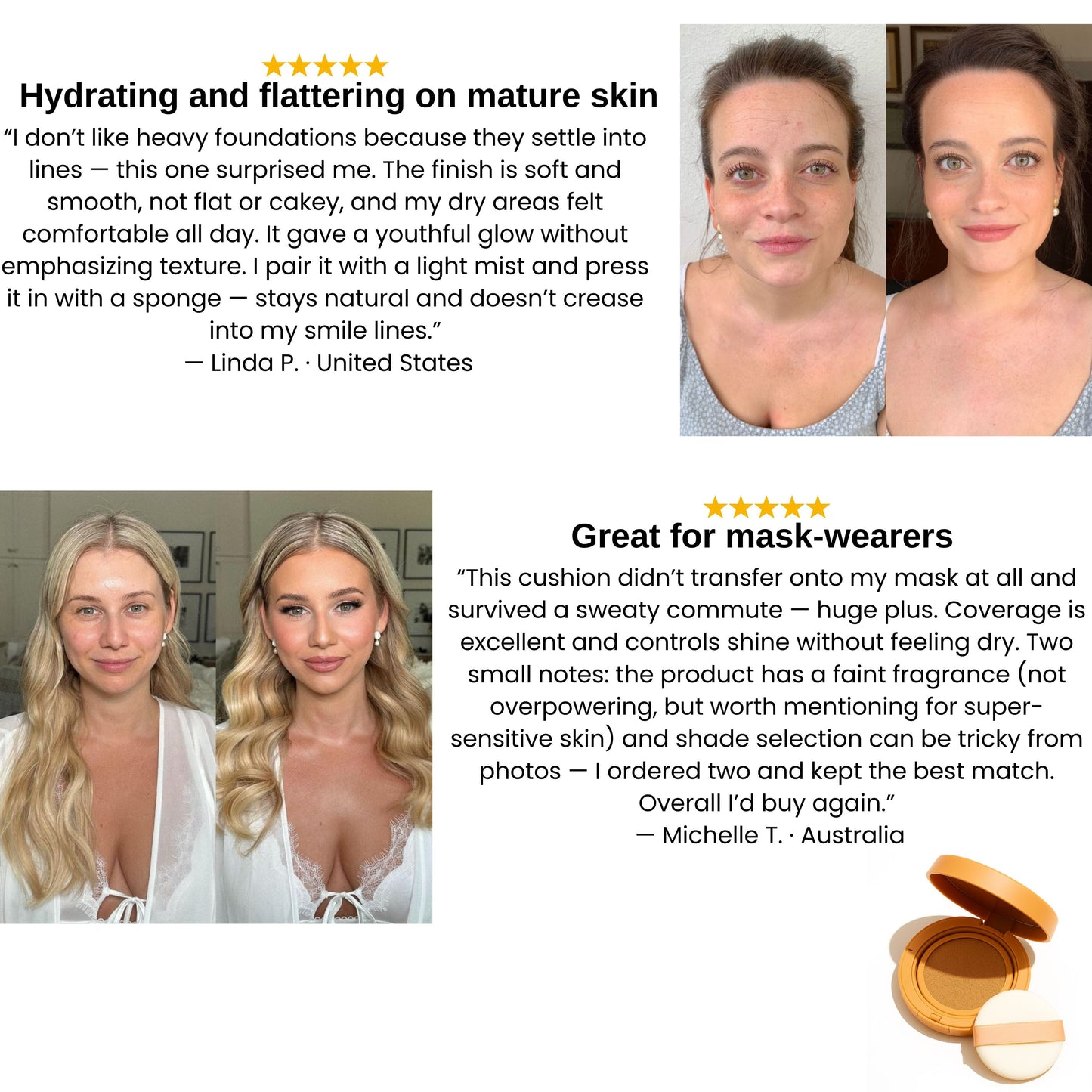 AI Filter Cushion Foundation – Smooth, Filter-Like Skin in One Tap | Buy 1 Get 1 FREE-1
