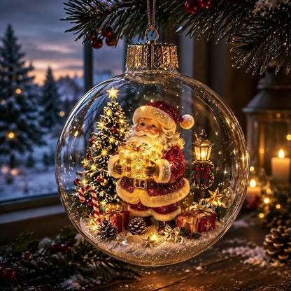 🎁Glowing Christmas Diorama Ornament