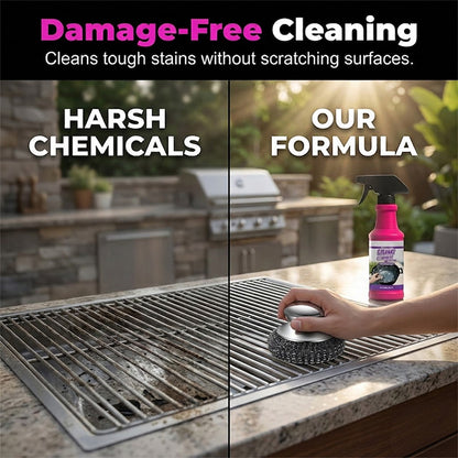 ✨ Ultimate Deep Cleaning Kit: Fast Degreaser Spray & Stainless Steel Brush 🧴