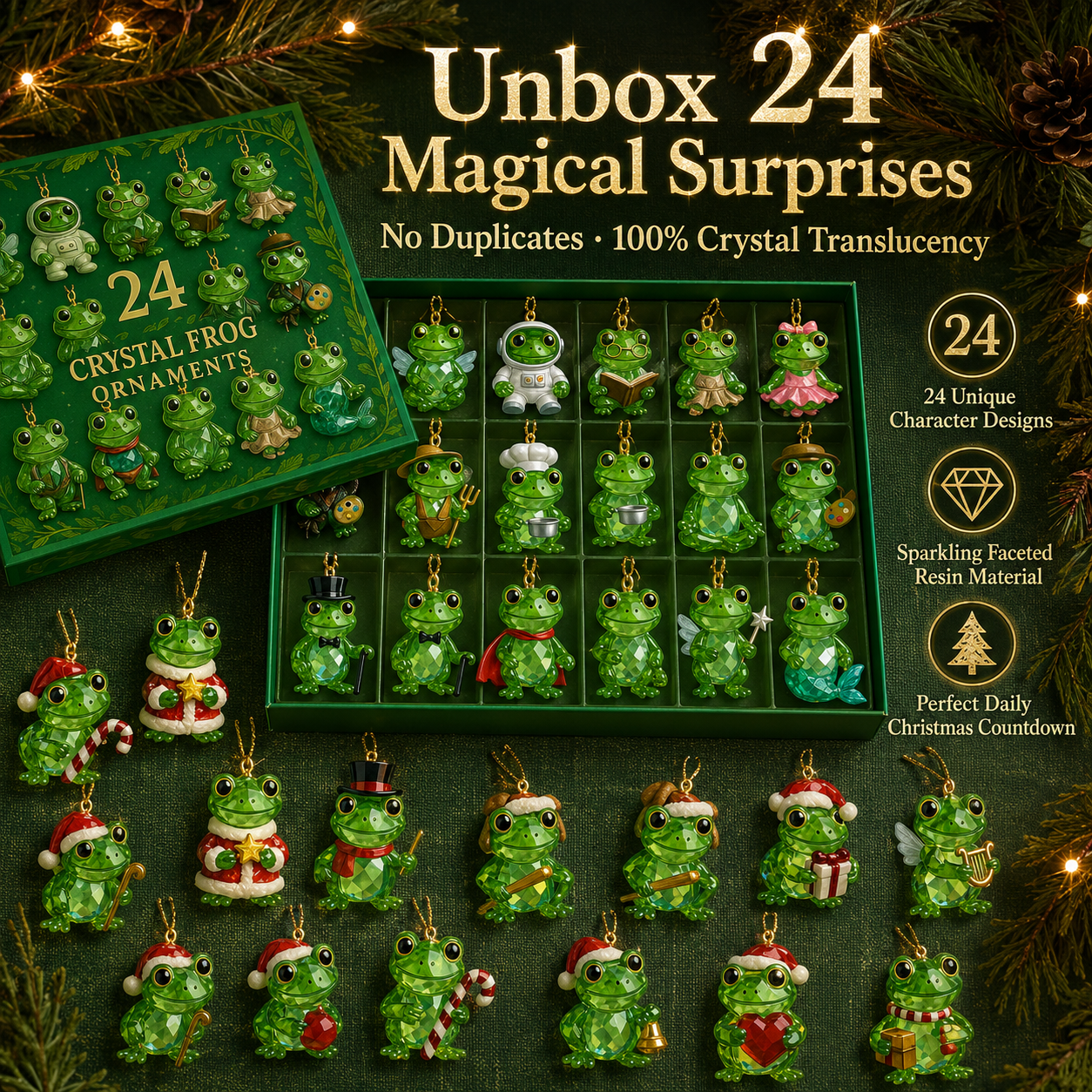 🎄New 2026 Froggy Advent Calendar -🐸 24 Froggy Surprises