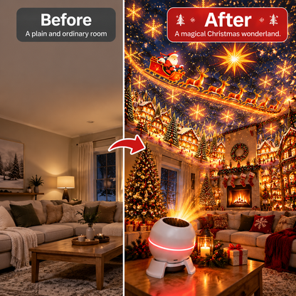 ✨Moving Holiday Pattern Projector – 8-Theme & Music Options