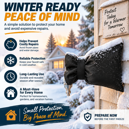 ❄️ Upgraded Outdoor Faucet Covers — Reinforced Winter Protection-1