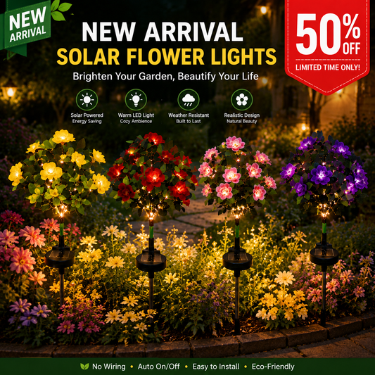 [50% OFF] $0 Electricity! Turn Your Garden Into a Fairy Tale 🌸
