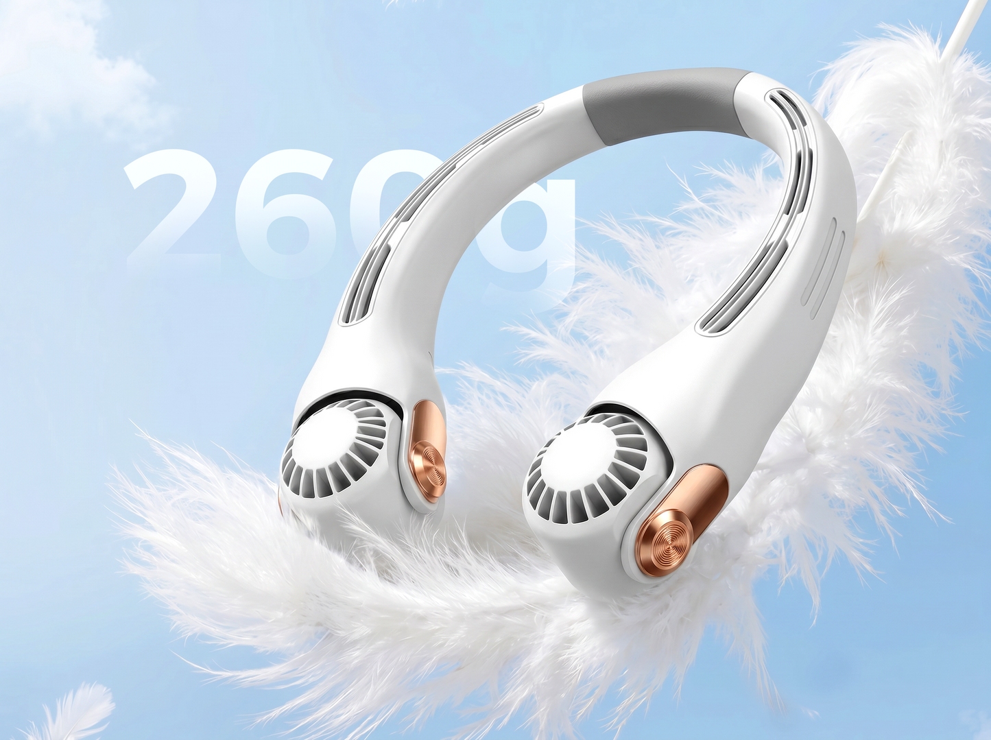Hands-Free Neck Fan with Standard & Pro Airflow-1