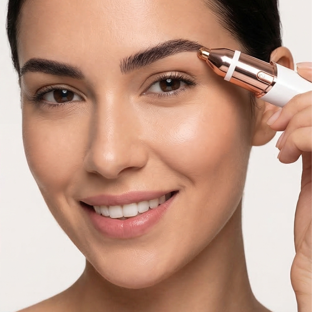 🎁 [Buy 1 Get 1 Free] Women’s 2-in-1 Facial Hair Remover & Eyebrow Trimmer