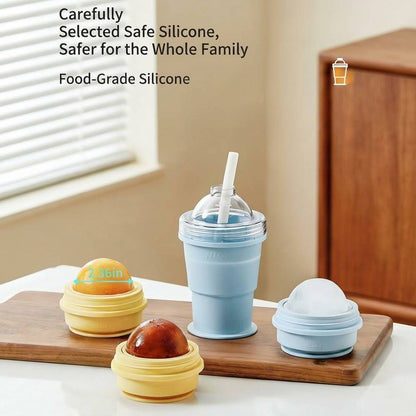Magic Chill Cup | 2-in-1 Collapsible Ice Maker