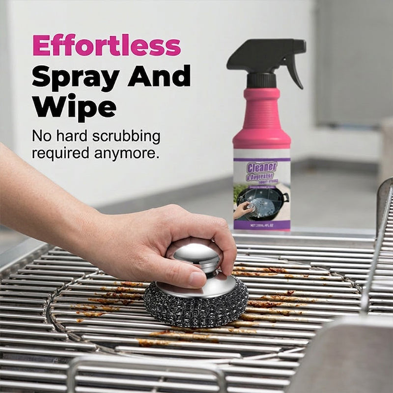 ✨ Ultimate Deep Cleaning Kit: Fast Degreaser Spray & Stainless Steel Brush 🧴