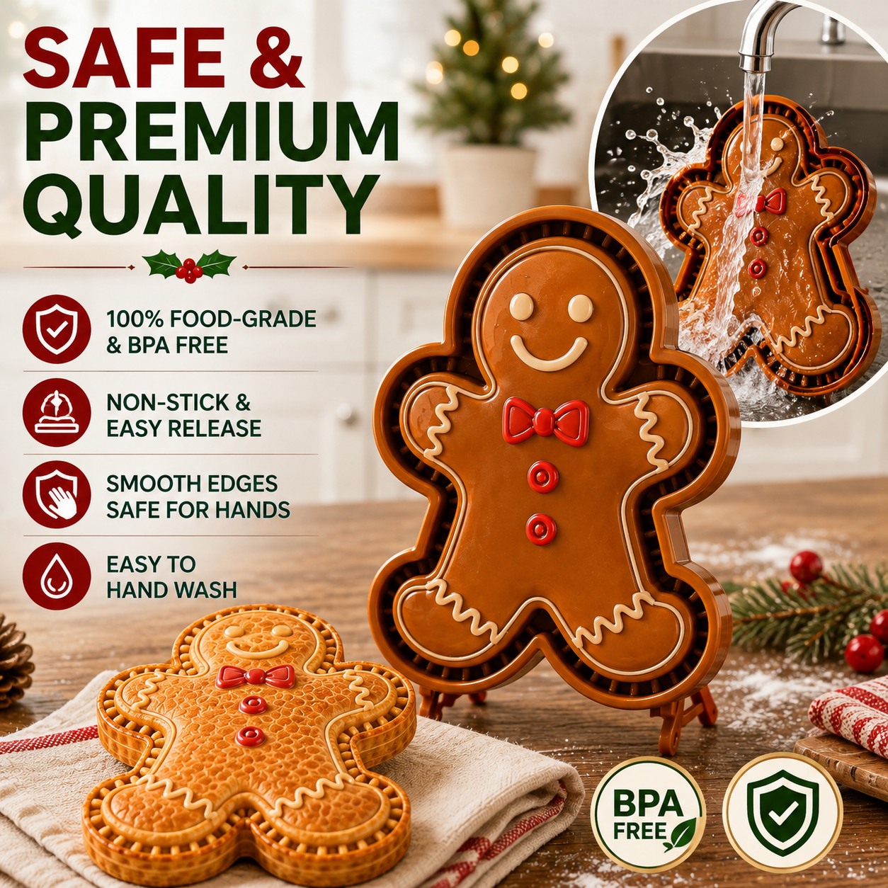 🎄 Christmas Mini Pie Moulds – 8 Festive Embossed Designs-1
