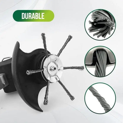 🔥Last Day 50% OFF - 🔥Universal Steel Wire Trimmer Head Replacement-Heavy-Duty Weed Brush Cutter