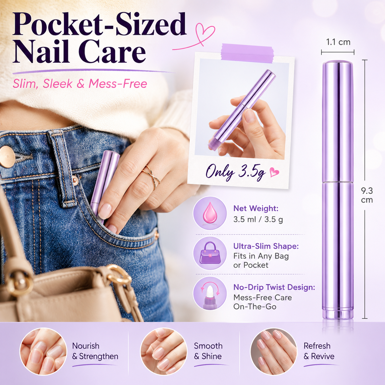 🎁Buy one, Get one FREE — Jojoba & Camellia Nail Care Pen