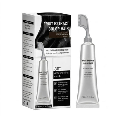 🔥Buy 1, Get 1 FREE, Comb-On Hair Color for Easy Gray Root Touch-Ups
