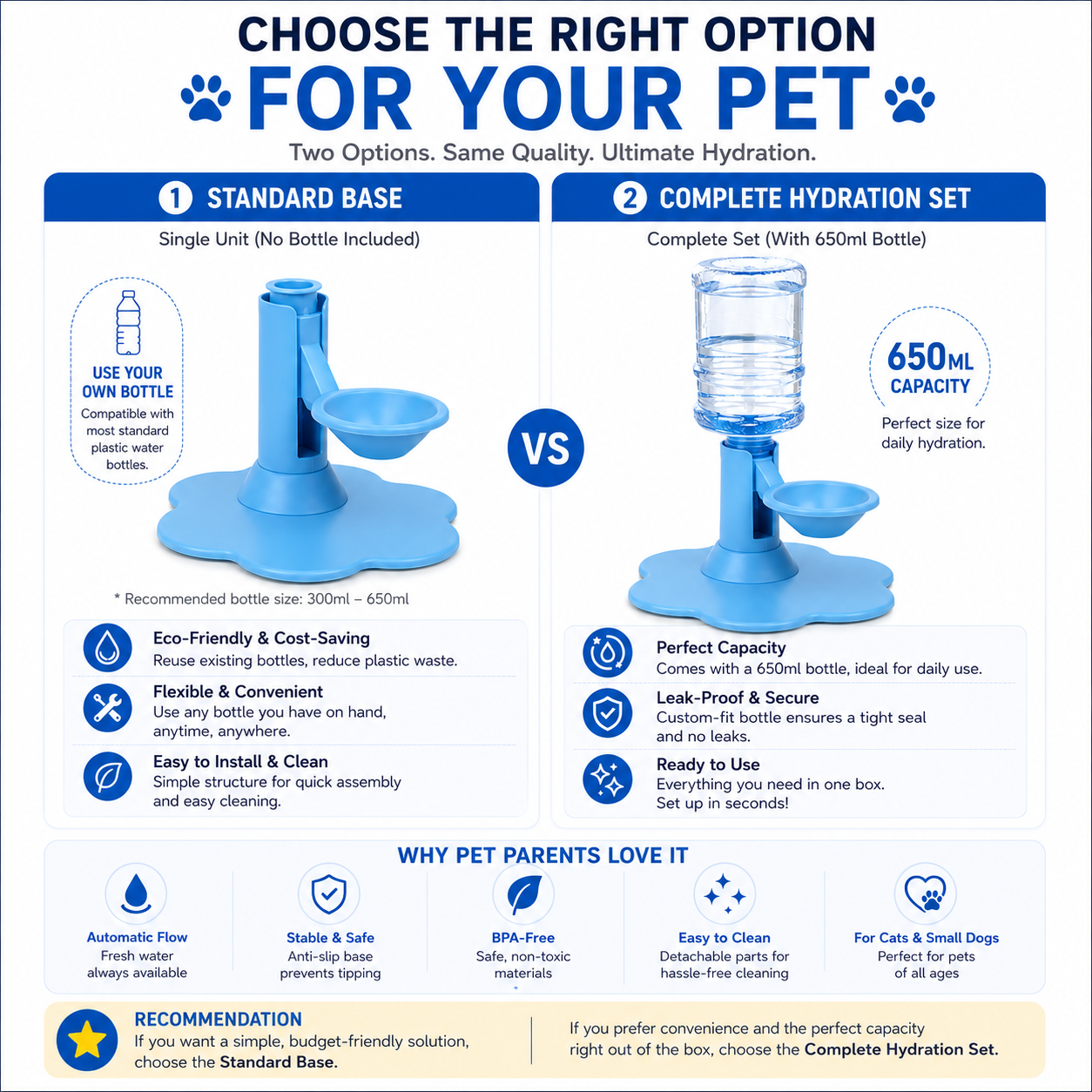 💧 50% OFF — Elevated Automatic Pet Waterer for Cats & Small Dogs 🐶🐱