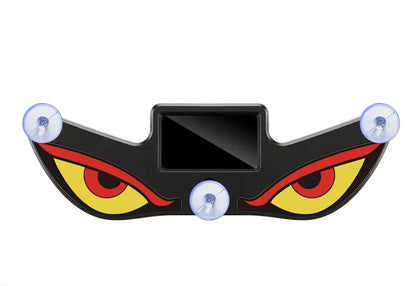 Solar LED Devil Eye Light - Auto-On/Off Wireless Car Decoration