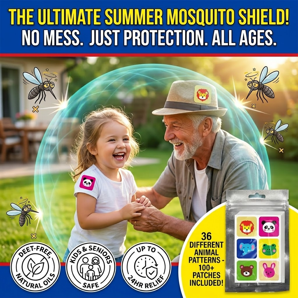 Kid-Friendly Animal Guard Patches - 36pc Fun Design Set for Worry-Free Backyard Play