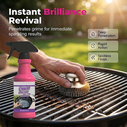 ✨ Ultimate Deep Cleaning Kit: Fast Degreaser Spray & Stainless Steel Brush 🧴