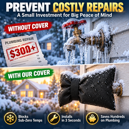 ❄️ Upgraded Outdoor Faucet Covers — Reinforced Winter Protection-1