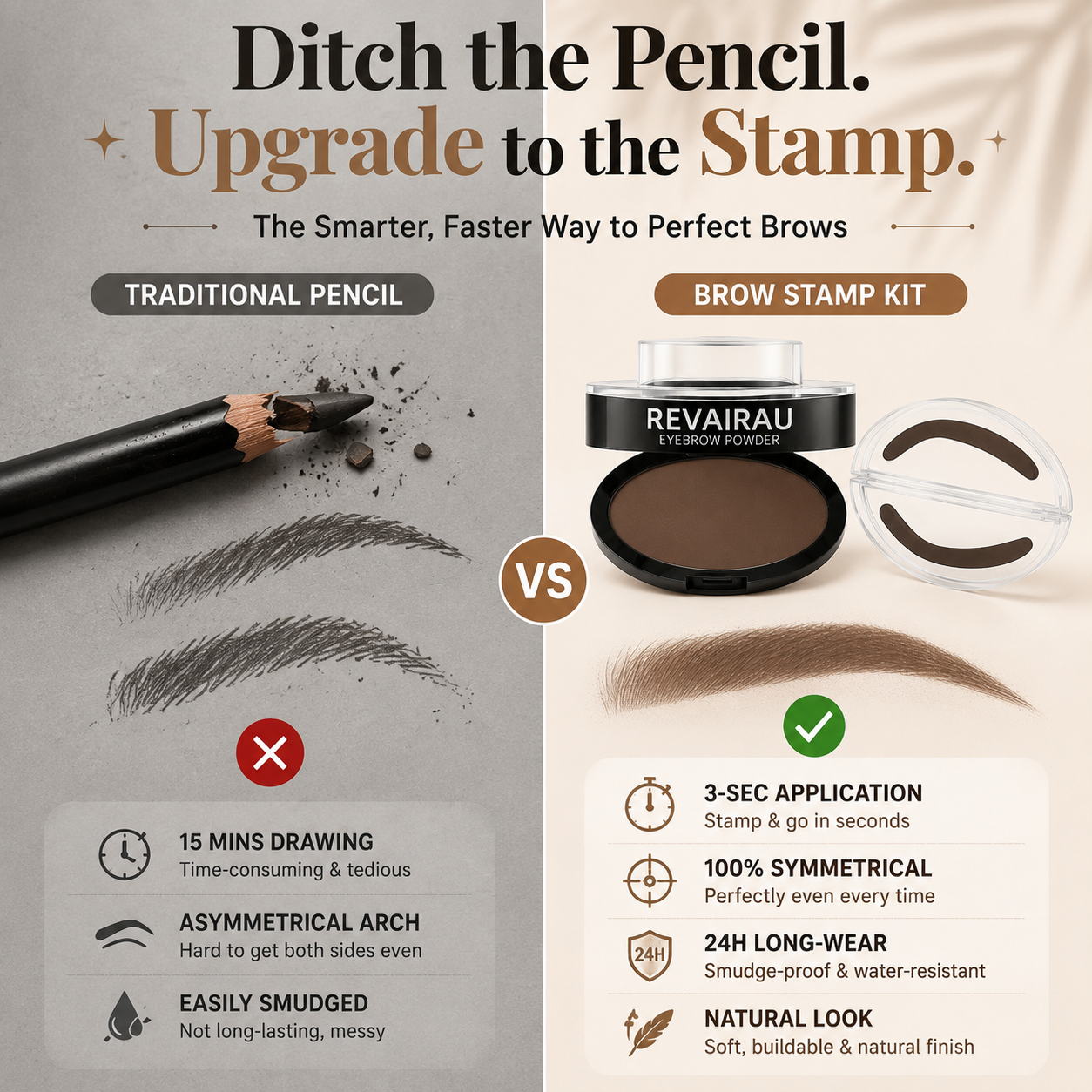 Revairau™ 3-Second Brow Stamp
