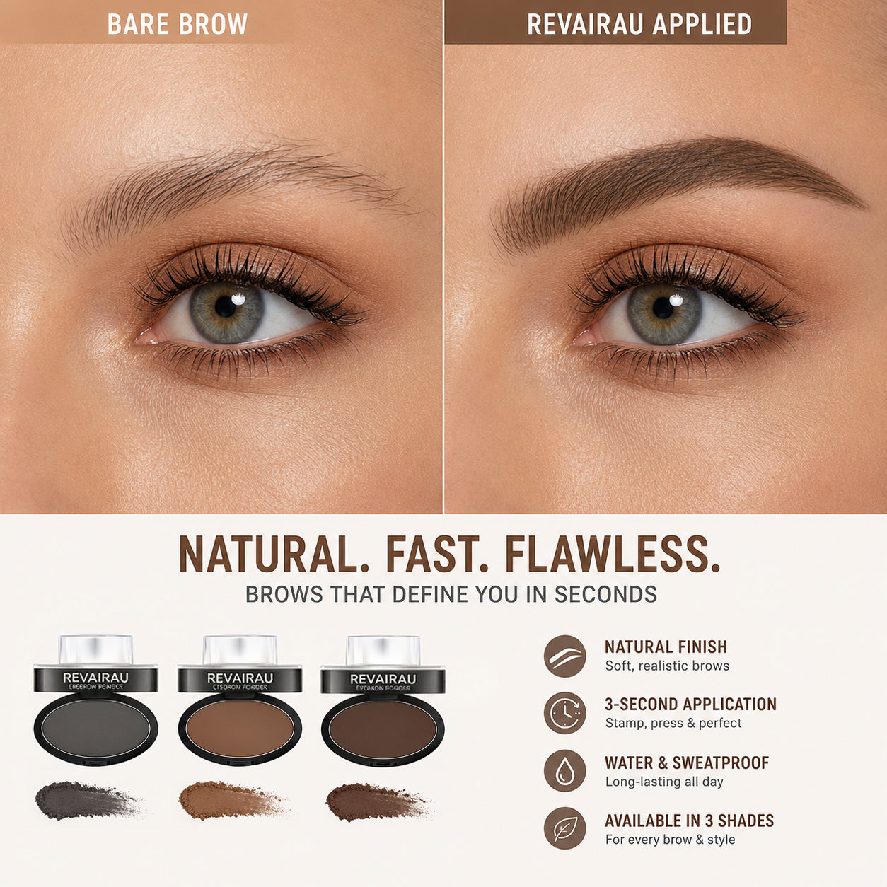 Revairau™ 3-Second Brow Stamp