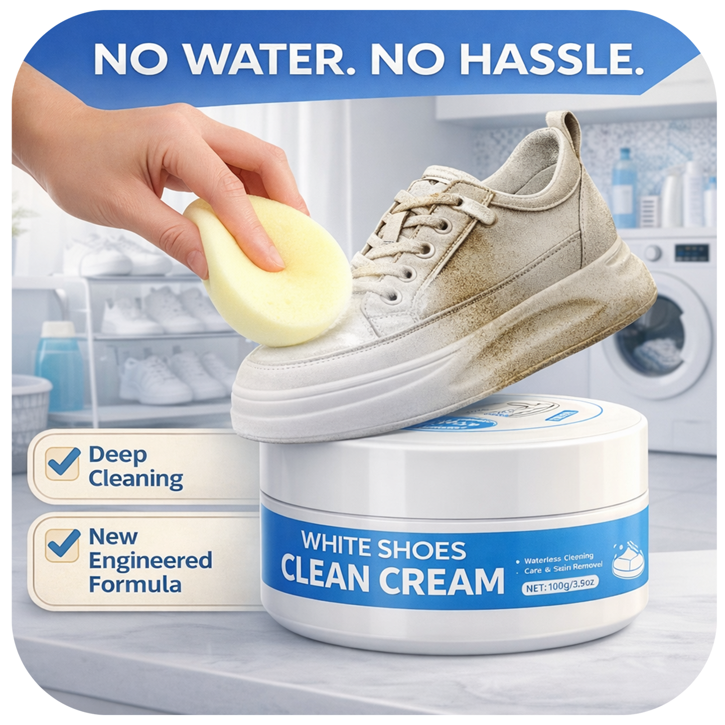 Wipes Away Dirt From Shoes, Bags & More — No Water Needed