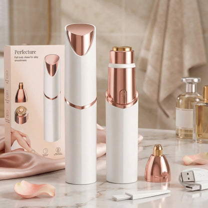 🎁 [Buy 1 Get 1 Free] Women’s 2-in-1 Facial Hair Remover & Eyebrow Trimmer