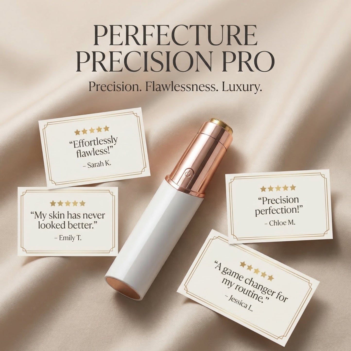 🎁 [Buy 1 Get 1 Free] Women’s 2-in-1 Facial Hair Remover & Eyebrow Trimmer