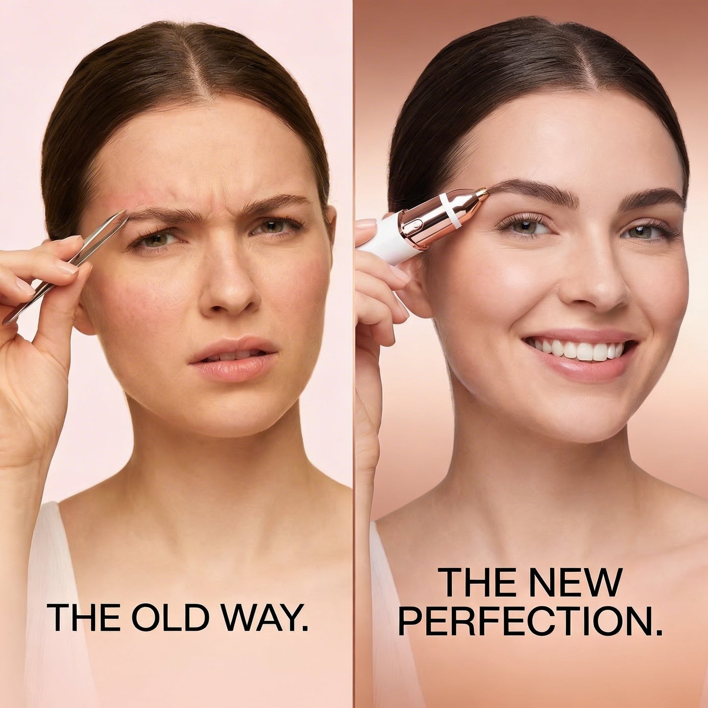 🎁 [Buy 1 Get 1 Free] Women’s 2-in-1 Facial Hair Remover & Eyebrow Trimmer