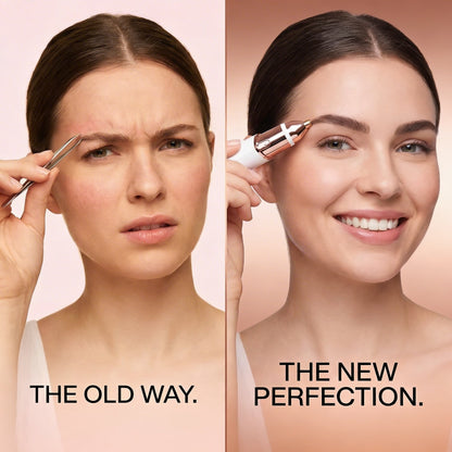 🎁 [Buy 1 Get 1 Free] Women’s 2-in-1 Facial Hair Remover & Eyebrow Trimmer