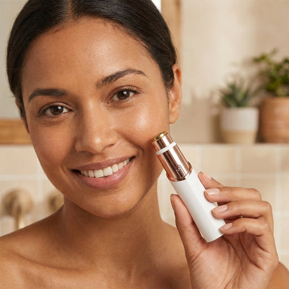 🎁 [Buy 1 Get 1 Free] Women’s 2-in-1 Facial Hair Remover & Eyebrow Trimmer