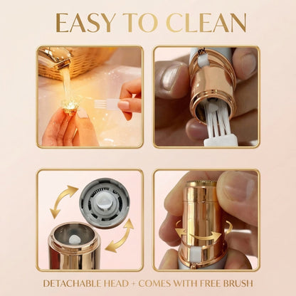 🎁 [Buy 1 Get 1 Free] Women’s 2-in-1 Facial Hair Remover & Eyebrow Trimmer