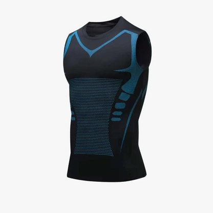Lightweight 360° Sculpting Compression Top – Smooth Chest & Waist, Move Comfortably & Look Sharper