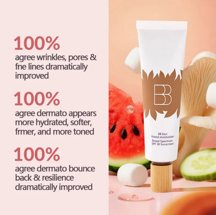 🔥 Buy BB Moisturizer, Get a FREE Pro Brush! 1-Min Flawless Base Set