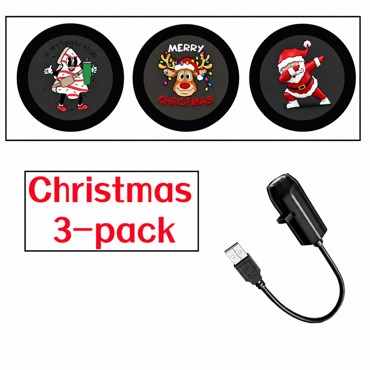 🎁 [Buy 1 Get 1 Free] Bring Christmas Magic Home – A Little Projector for Warm Family Nights