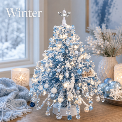 🎄✨ DIY Beaded Christmas Tree Kit – 🎅Create Your Own Sparkling Holiday Decoration