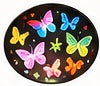 Butterflies theme illustration